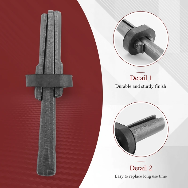 ABGG-7 Set nuevo divisor de piedra 9/16 pulgadas cuñas de enchufe de Metal y cuñas de plumas divisores de roca de hormigón herramienta de mano