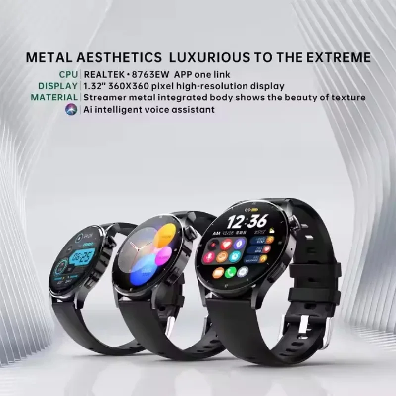 Smart Watches 4G Full Touch Sport Fitness Watches Smart watch 2024 Waterproof Heart Rate Steel Band Smartwatch Android IOS