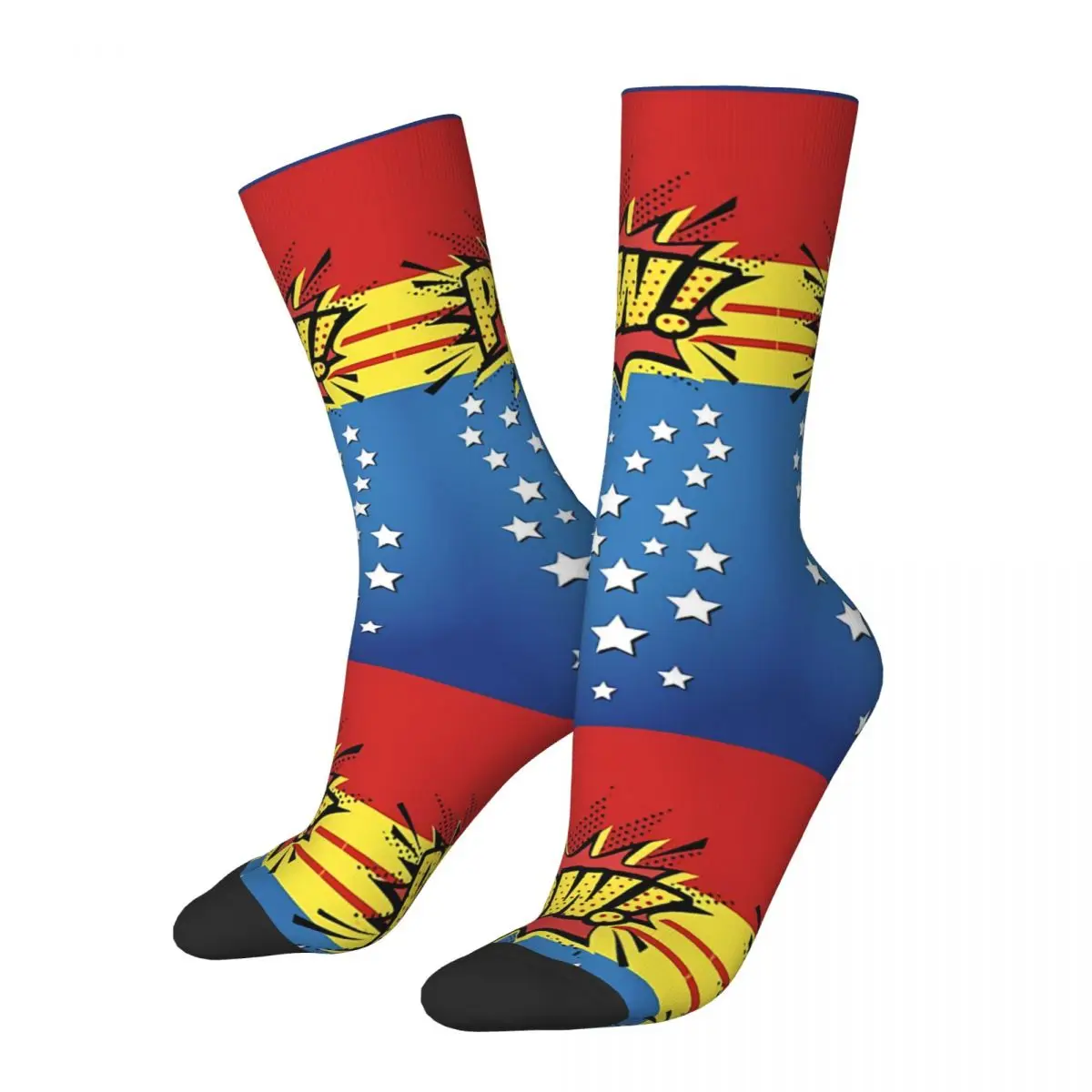 

Comic Book Lover Pow Comic Book Men Women Socks Windproof Novelty Spring Summer Autumn Winter Stockings Gift