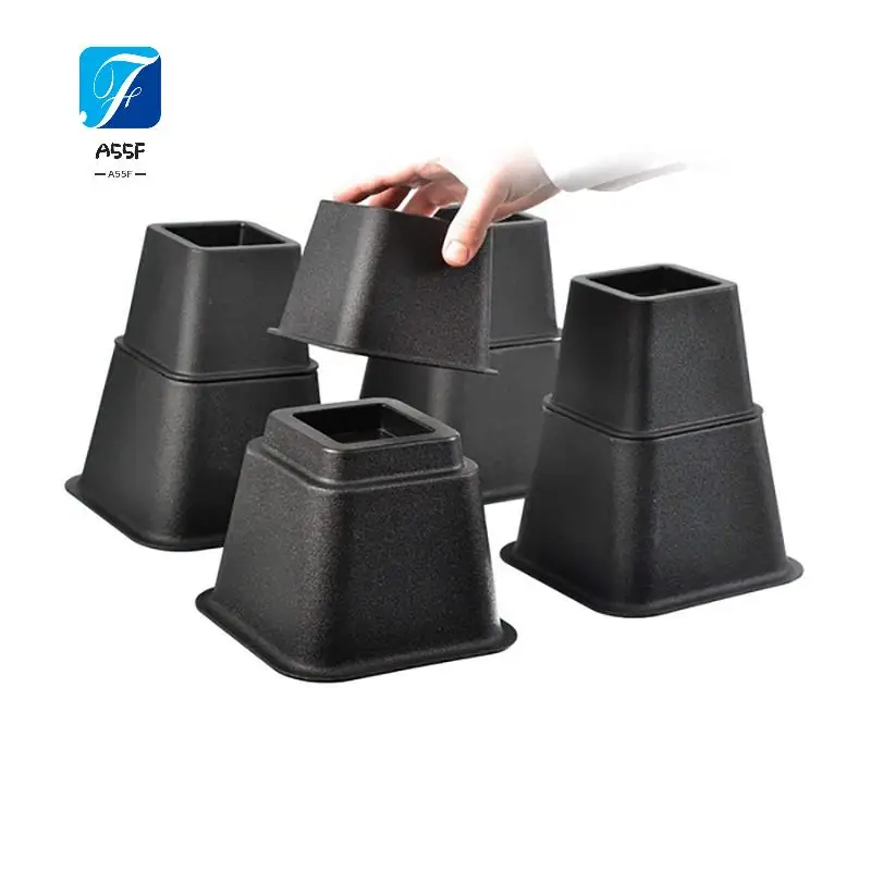 

A55F-8Pcs Регулируемые стойки для кровати или мебельные стойки для создания дополнительного 3-дюймового стола или подъема для дивана