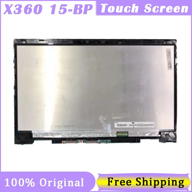 

15.6" For HP Envy X360 15-BP 15M-BP series 15M-BP012DX BP111DX LCD Display Touch Screen Assembly With Frame Touch Board FHD