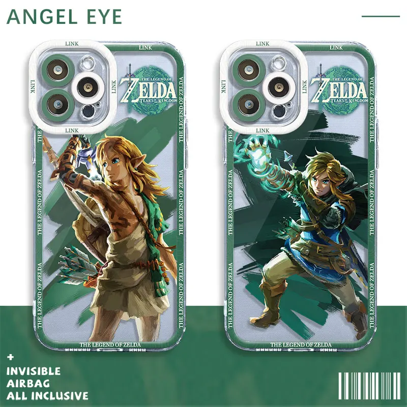 Game The L-Legend of Zeldas Phone Case for Apple iPhone 11 12 Pro 13 Mini SE 15 Plus 7 8 14 Pro Max XR XS Max Cover