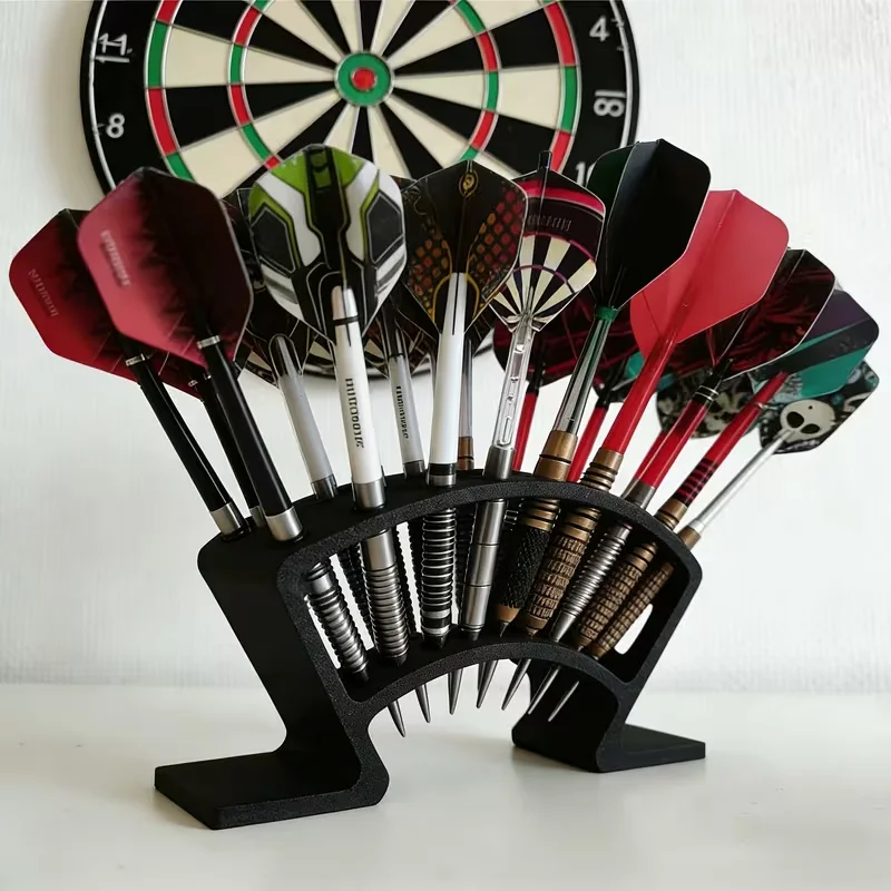 27-Slots Holder Dart Board Organizerfor Dart Stand Large Capacity Neat Storage Home Bar & Greek-Themed Game Room Decoration