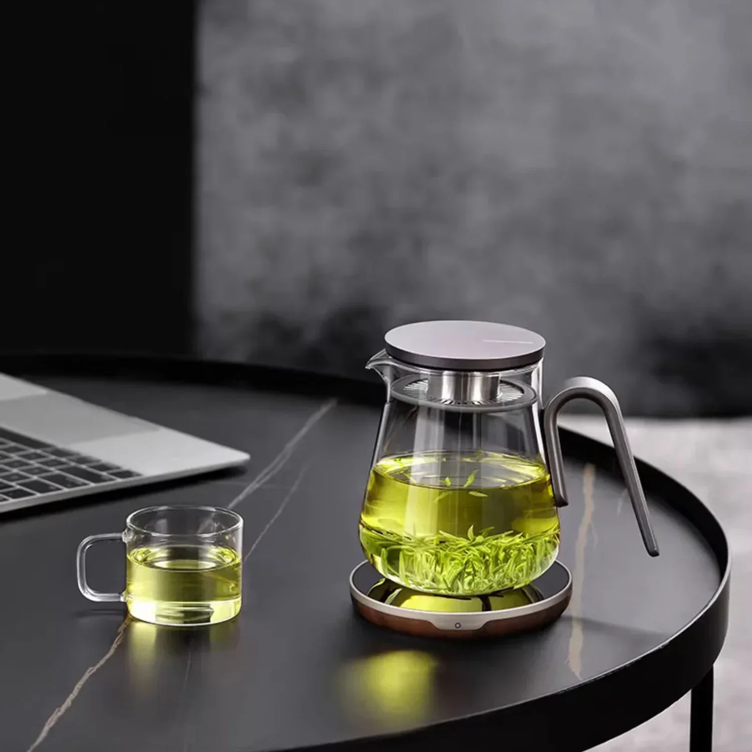 Samadoyo-High Borosilicate Glass Tea Pot, Fruit Pot, Tea Afternoon Set with Filter