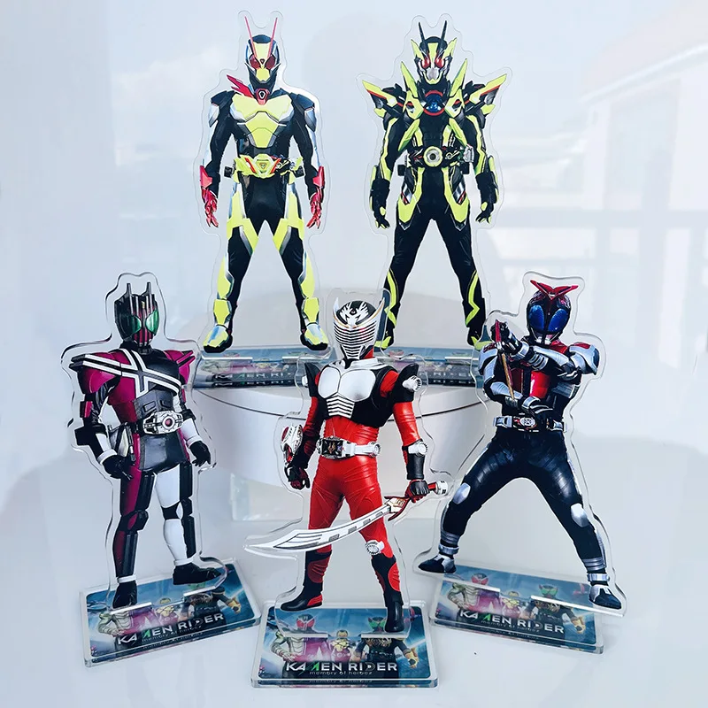 Masked Rider Anime Figure Kamen Rider 15cm Acrylic Stand Model Plate Collection Ornament Room Decor Cos Accesorio