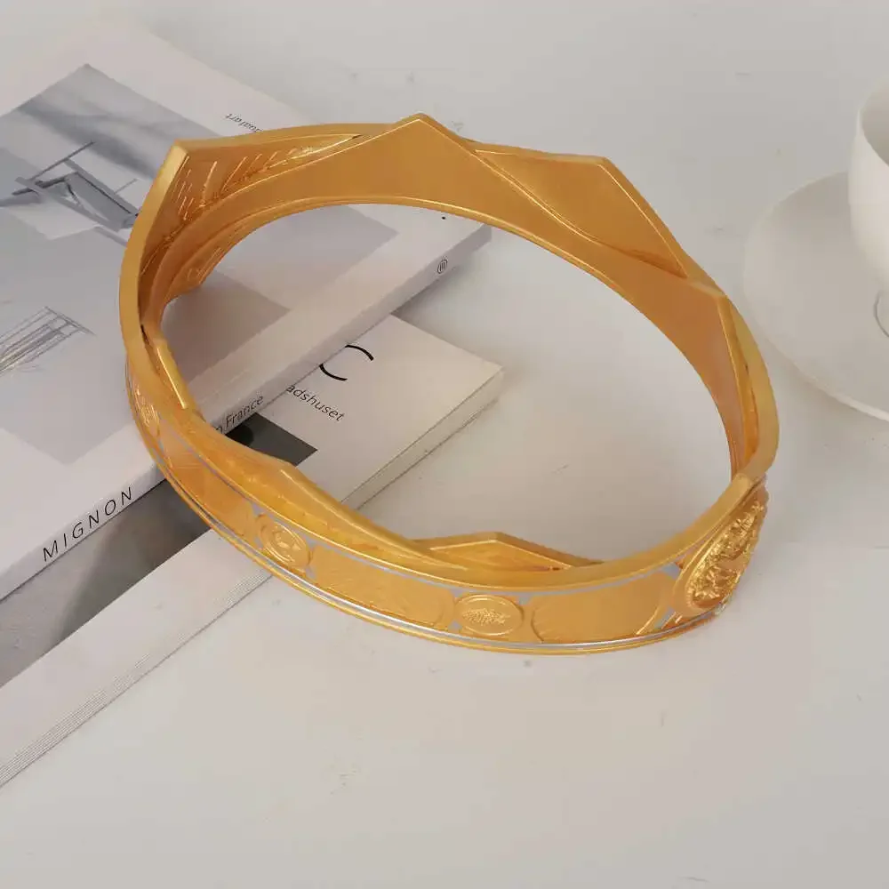 Diadema de la familia del Dragón de la película, accesorios para el cabello para Halloween, Rhaenyra Targaryen, corona Unisex, corona dorada