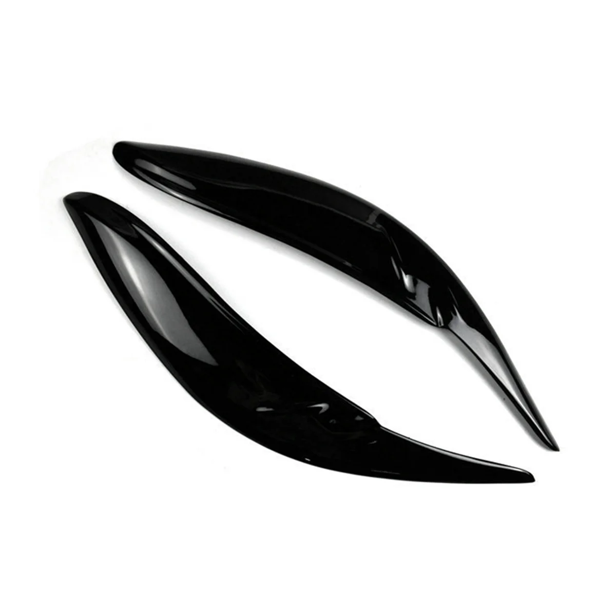 Car Resin Headlights Eyebrow Eyelid Trim Cover Sticker Accessories for Sienna LE SE 2011-2020