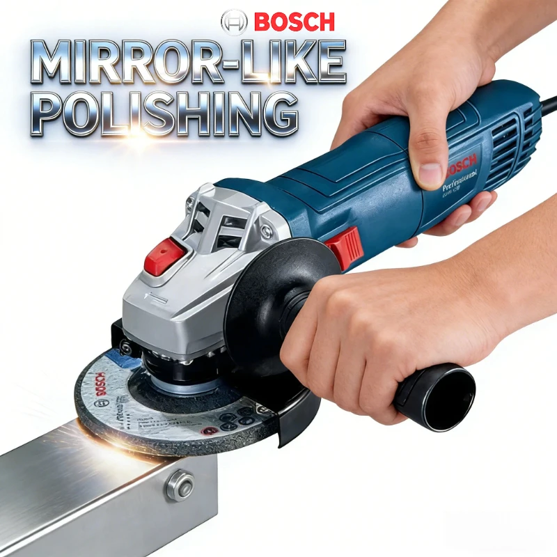 Amoladora Angular BOSCH GWS 800 |   800W 12000 RPM |   Disco de 100 mm |   Para corte y pulido de metal/piedra