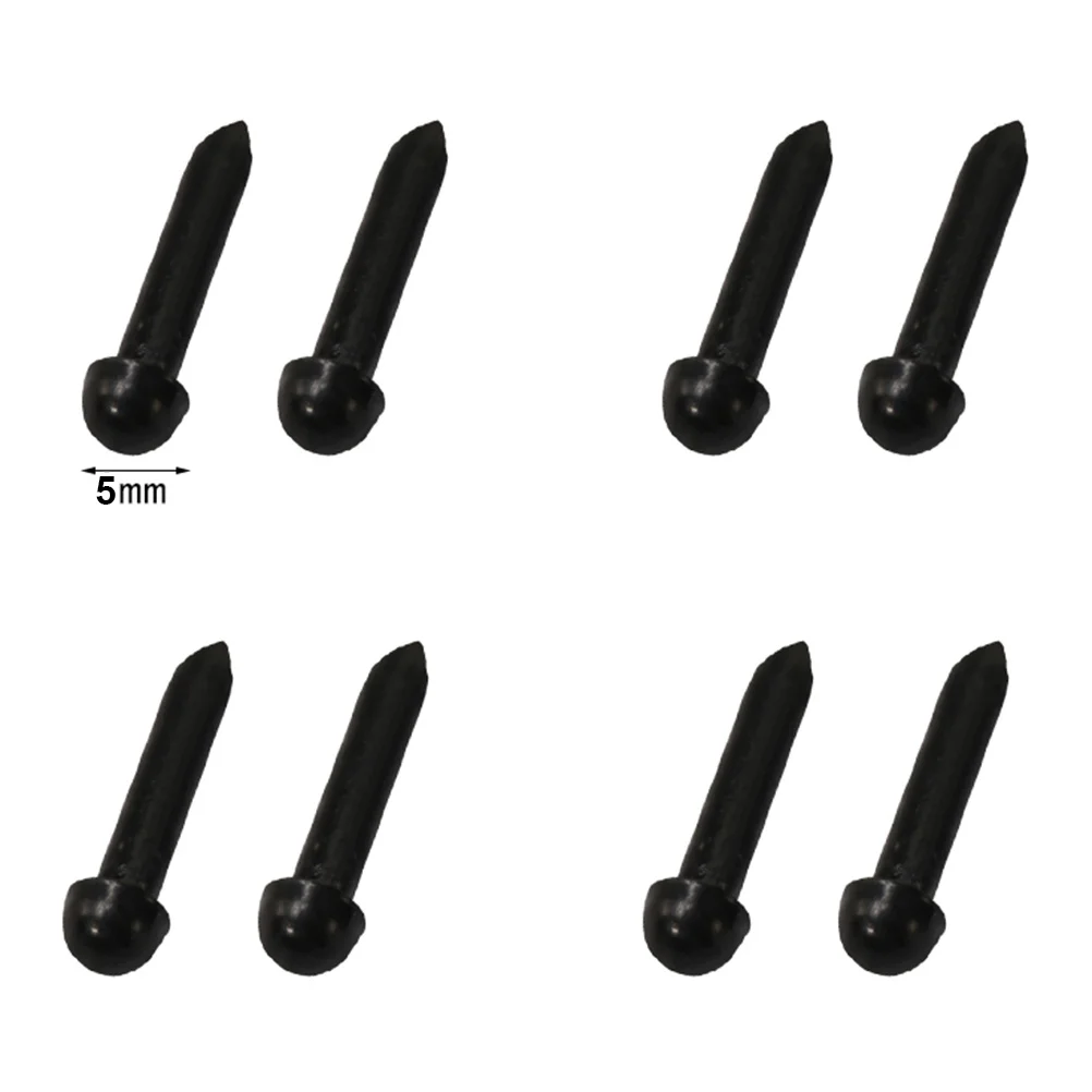 

1000 пар прочных черных пластиковых защитных глаз 4 мм идеально подходят для поделок с животными своими руками, пластиковых глаз ручной работы