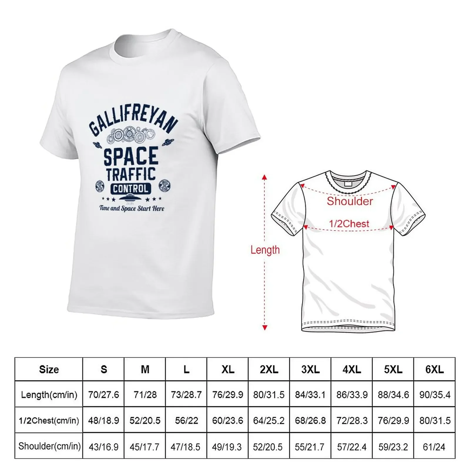 Gallifreyan Space Traffic Control T-Shirt oversized t shirt vintage graphic tee plain black t shirts men