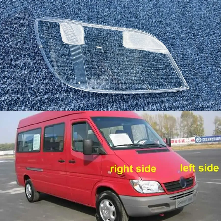 

For Mercedes Benz Sprinter 2001 2002 2003 Headlight Housing Shell Lamp Shade Lens Transparent Headlamp Cover Plexiglass
