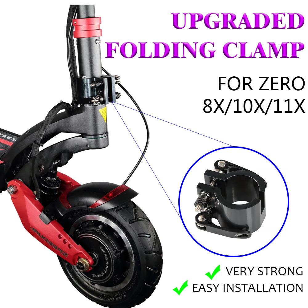 

Легко монтируемый складной зажим с прочной системой прокладок или Dualtron Spider Thunder Dt3 Zero 8X 10X 11X Electric Sc