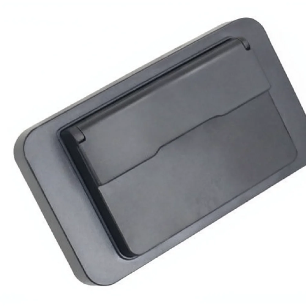 Vehicle Power Charger For YC RV Camper Bus Flush Mount 4 USB Ports Fast Charging Socket With Switch And Voltage Monitor
