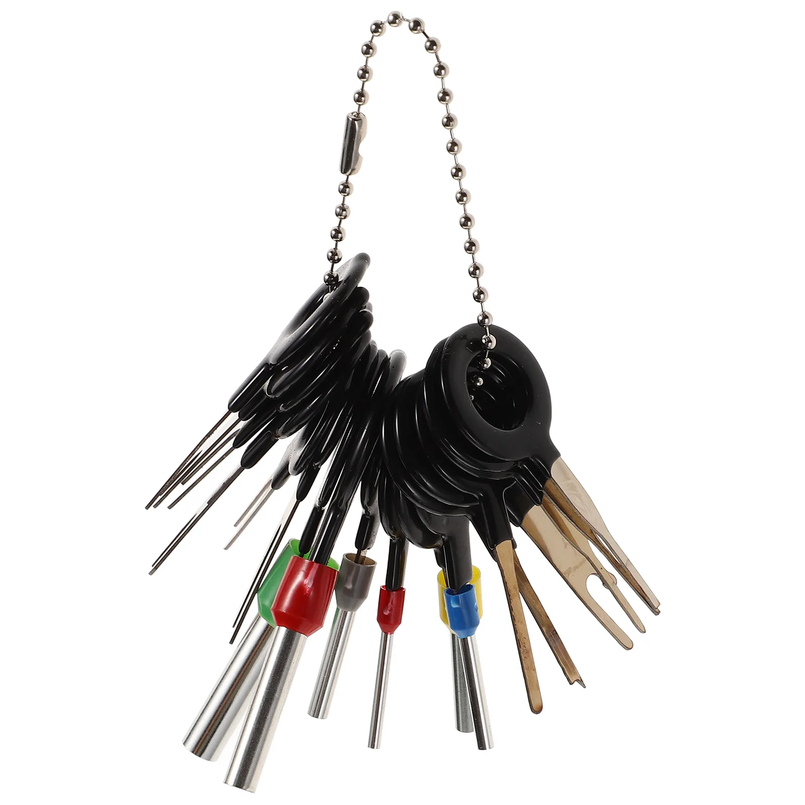 

18Pcs Terminal Pin Removal Tool Kit Electrical Connector Extractor Wire Terminal Release Tool Car Electrical System Tools