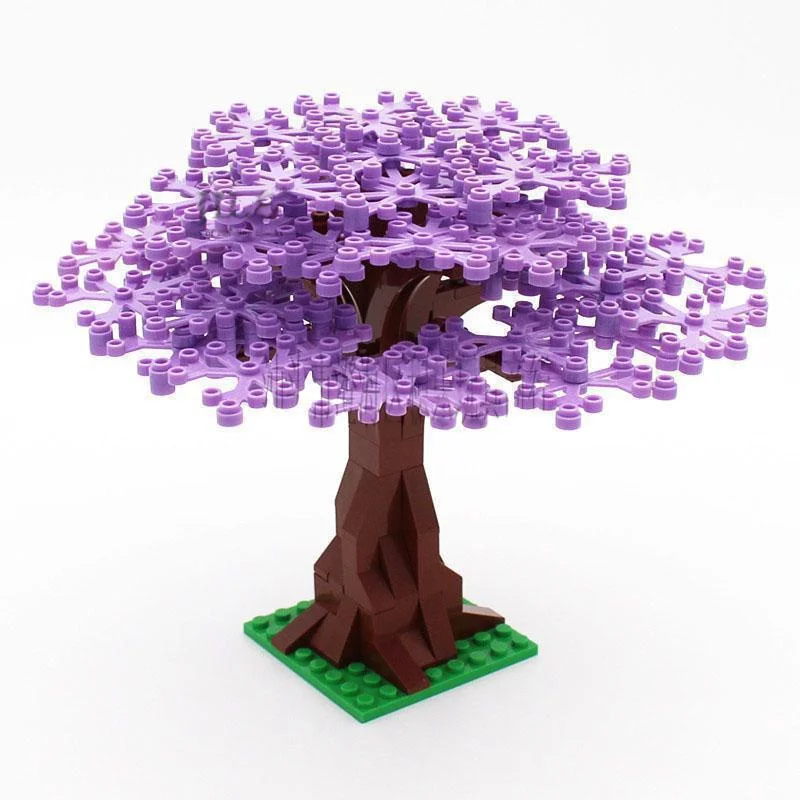 Enlighten Baustein City Lift the Cherry Avenue Road Tree Lernsteine Spielzeugjunge Geschenk – Keine Box