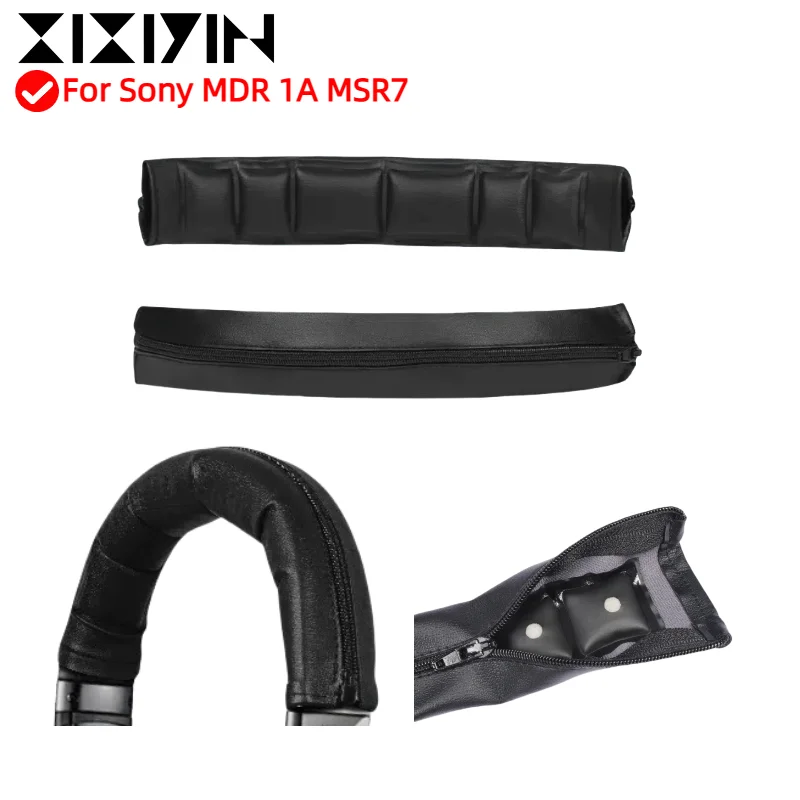 

XIXIYIN Head band For Sony MDR 1A MSR7 Headphone Protector Zipper Headband headphone knit Accessories