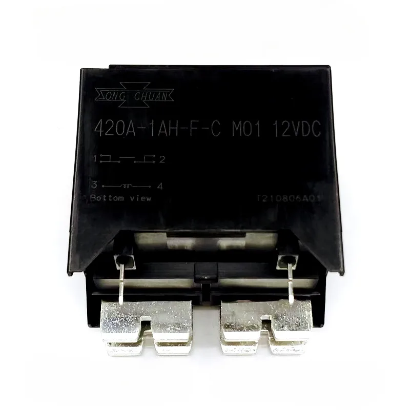 

（Brand-new）1pcs/lot 100% original genuine relay:420A-1AH-F-C M01 12VDC Solar photovoltaic power generation inverter relay