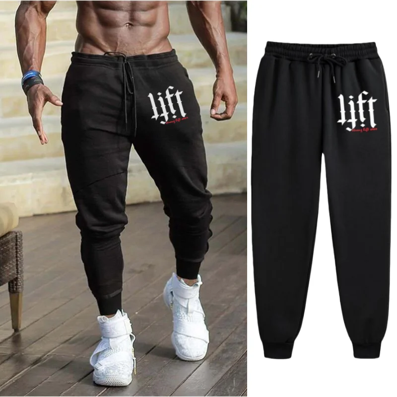 

Men's Athletic Performance Long Pants Quick Dry Gym Trousers Comfortable Running Casual Streetwear Versatile Breathable Joggers