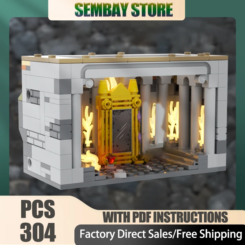 

Famous Scene Model Moc Building Bricks Modular Obstacle V3 Model Technology Blocks Christmas DIY Toy Construction Holiday Gifts