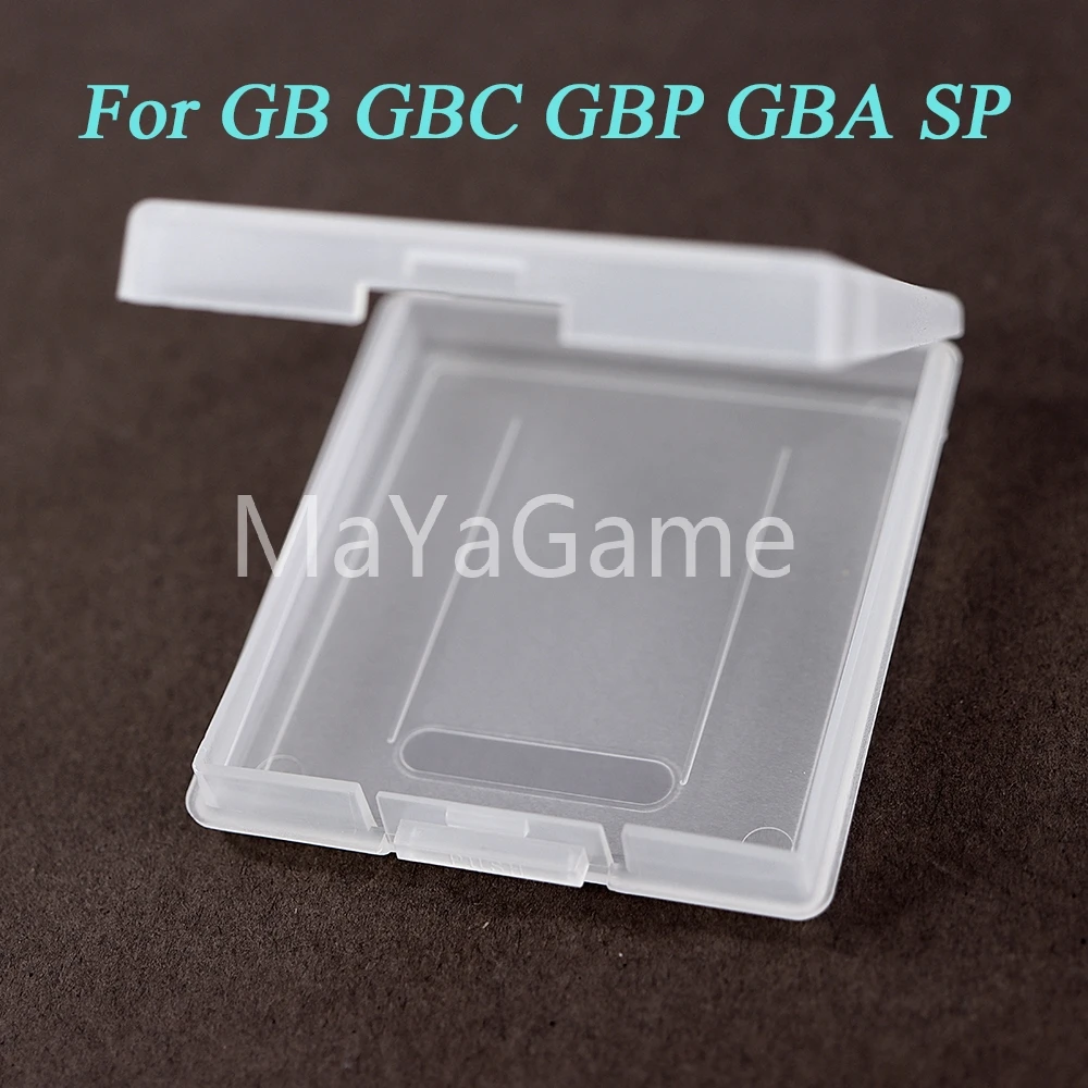 1pc OCGAME For Game Boy for GBA GB GBC GBP GBA SP Clear Game Cartridge Cases Game Cartridge Storage Box Replacement