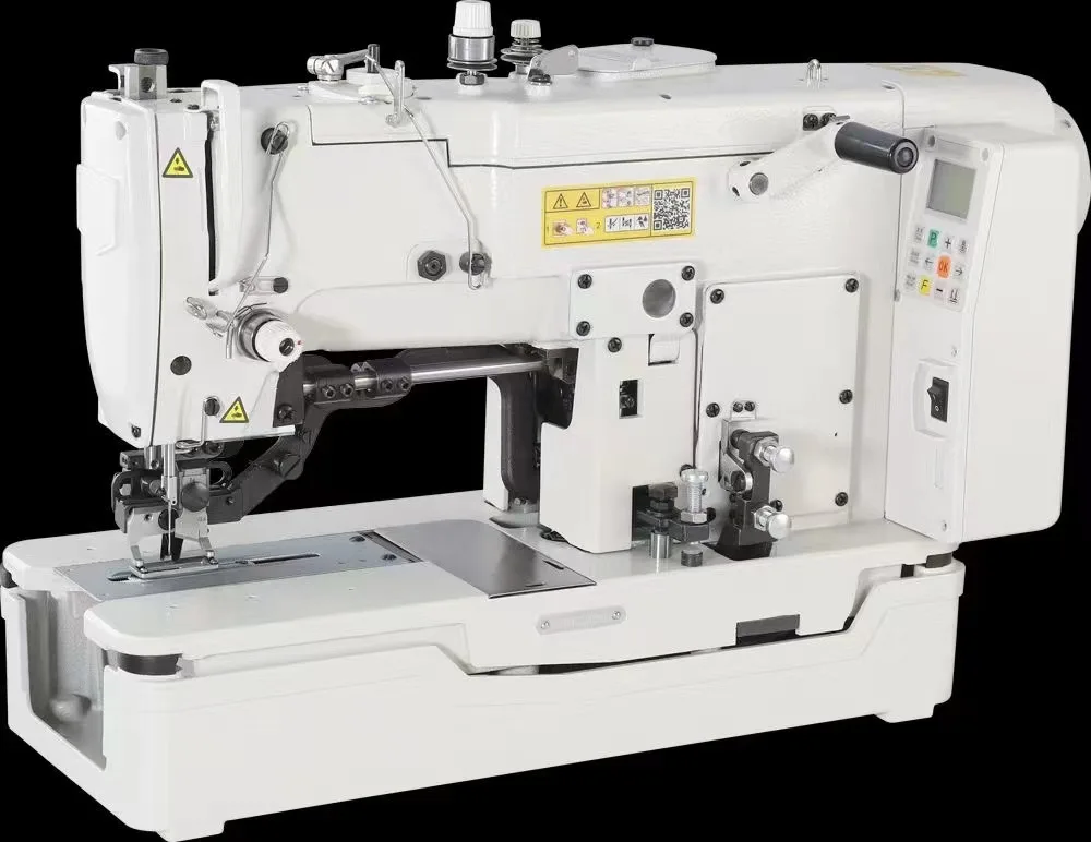 QK-781F   Industrial  Button Hole  Sewing Machine Direct Device With Auto Presser Foot and Touch Screen