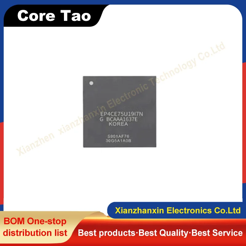 1PCS/LOT EP4CE75U19I7N EP4CE75U19C8N EP4CE75U19 C8N I7N BGA484 Field programmable gate array chips in stock