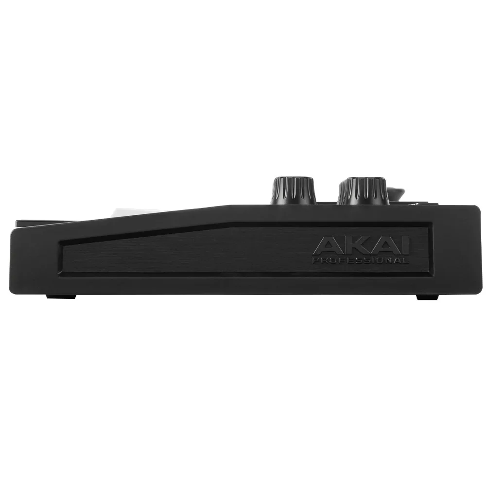 وحدة تحكم بلوحة مفاتيح MPK Mini MKII MK3 بيضاء مكونة من 25 مفتاحًا USB MIDI مع سماعات الرأس
