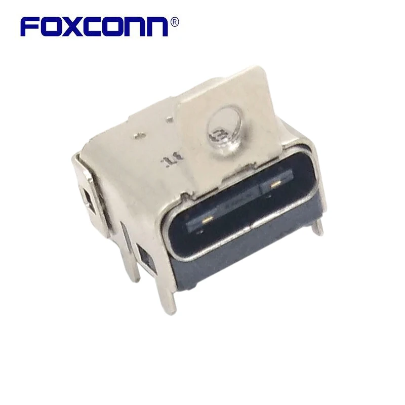 Foxconn MJ8E0A-T280-412 TYPE-C Matrixes USB3.1 24P DIP+SMT Location hole with ear