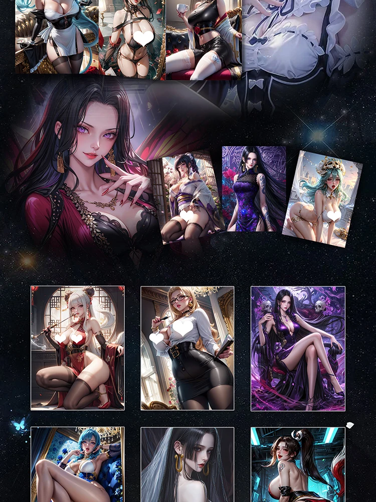 New Goddess Collection Card Sweet Talk Hobby Waifu Card Hobby Anime Doujin CCG Card Booster Box Personal Colletion Toy Gifts