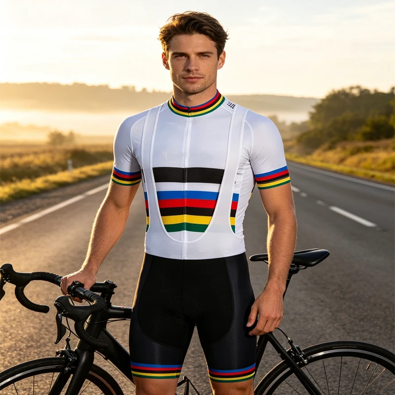 

2026 Summer Men's Cycling Jersey Set Breathable Cycling Shirt Team Cycling clothing Mountain Bike Riding Clothes XS-4XL