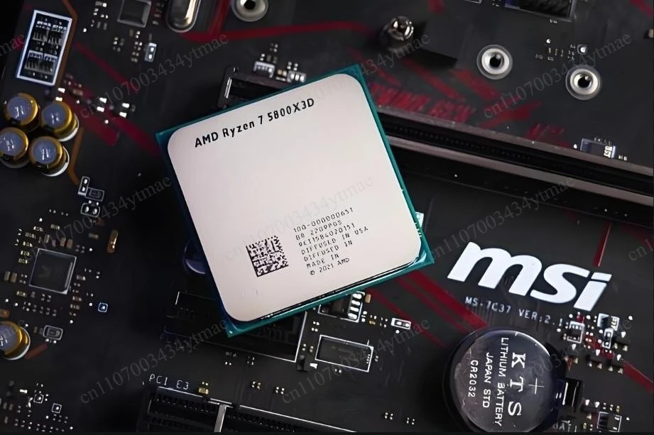 R7 5800X3D Gaming-CPU 8-Kern 16-Thread 3,4GHz 96MB Cache 105W 7NM Desktop-Prozessor mit DDR4-Unterstützung