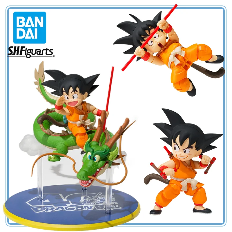 

BANDAI SPIRITS Original S.H.Figuarts Dragon Ball Son Goku Dragon 40th Anniversary Edition-Son Goku Action Figure Gifts Toys