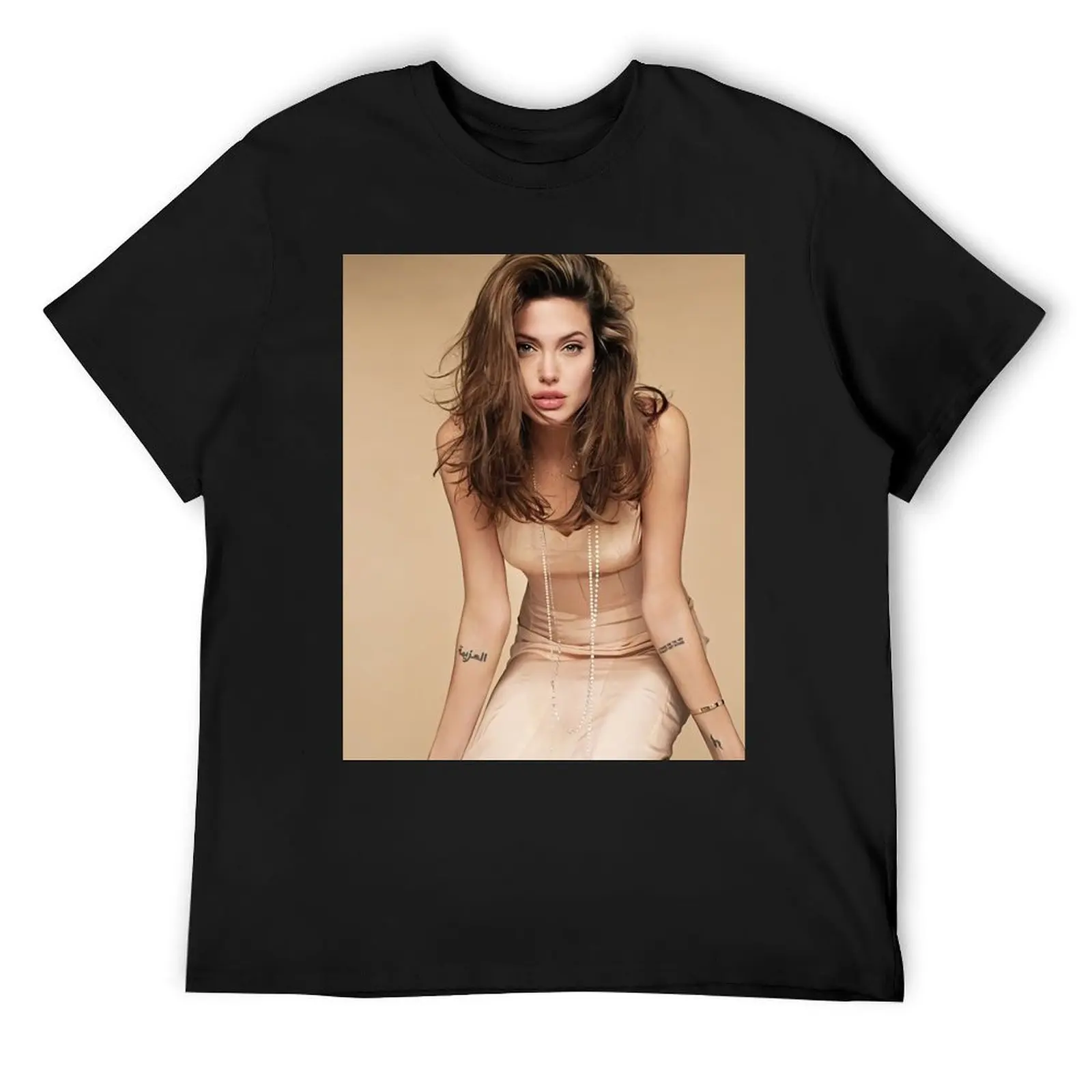 

Actrees Jolie Popular T-Shirt shirts graphic tee shirts graphic for a boy essential t shirt Men's clothing