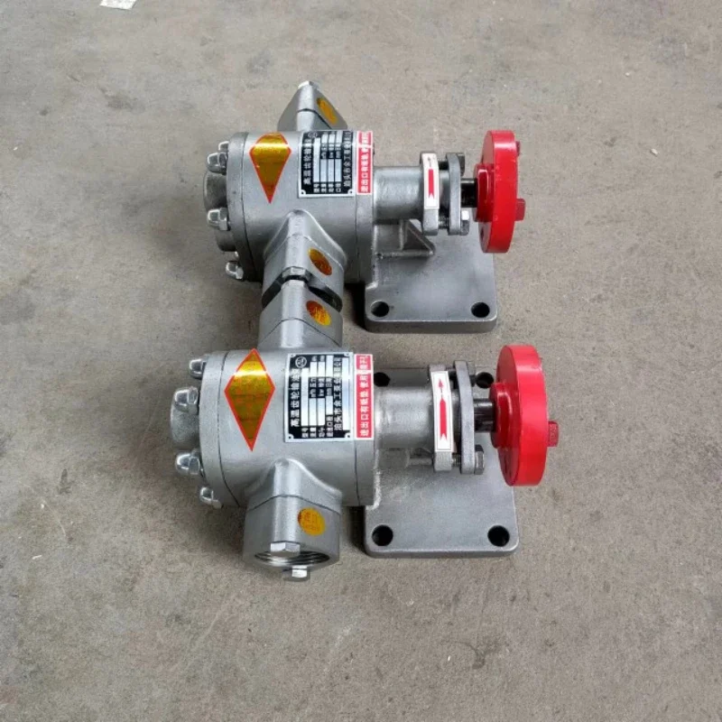 

304 stainless steel pump head KCB-83.3/55/33.3/18 gear oil soy milk glue