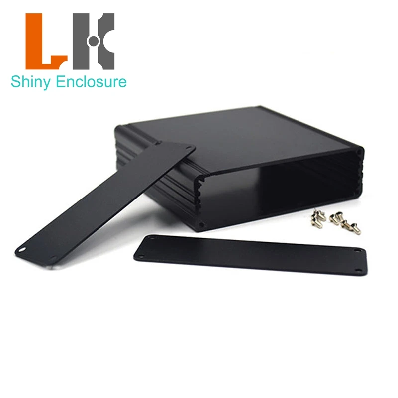 

LK-ALS11 High Quality Factory Custom Extruded Aluminum Enclosure Instrument Box DIY Electronic Project Case 30x105x100mm