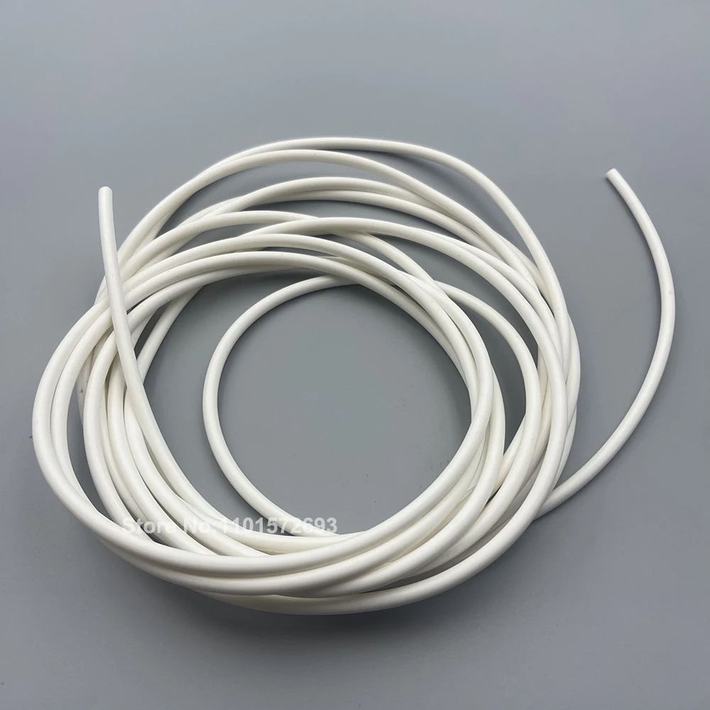 5Meter 4mm*2mm Rubber Soft Ink Pump Tube Silicone Ink Hose Pipe Tubing For Roland Mutoh Mimaki Xuli Capping Assembly ASSY Hose