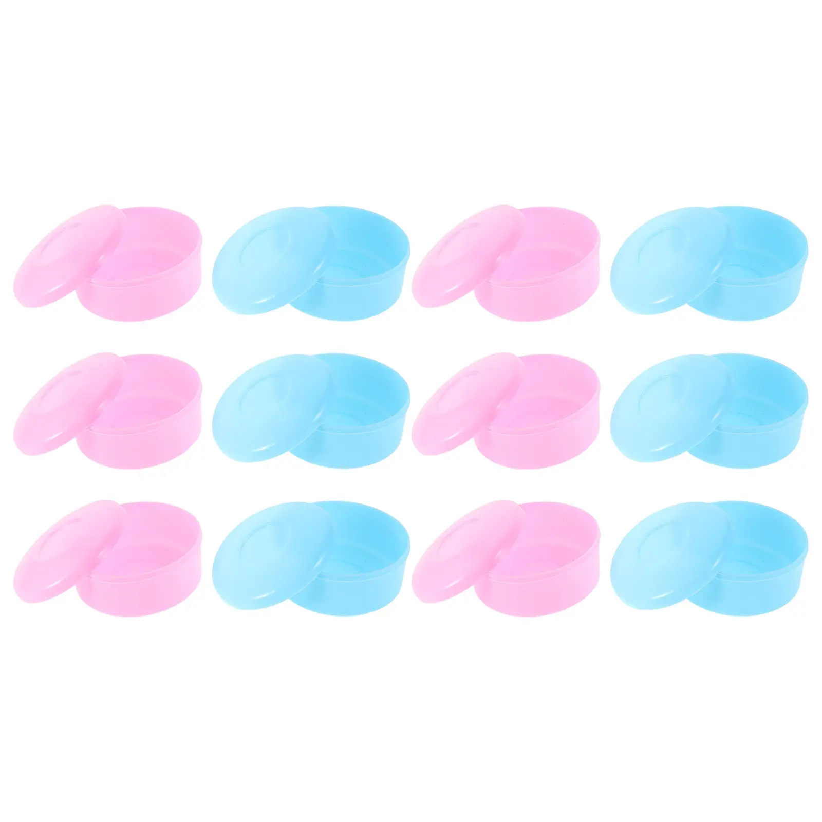 

Набор из 6 пар пластиковых контейнеров для хранения и транспортировки фигур для игры в Го, компактный портативный бокс для хранения и переноски игровых фигур.