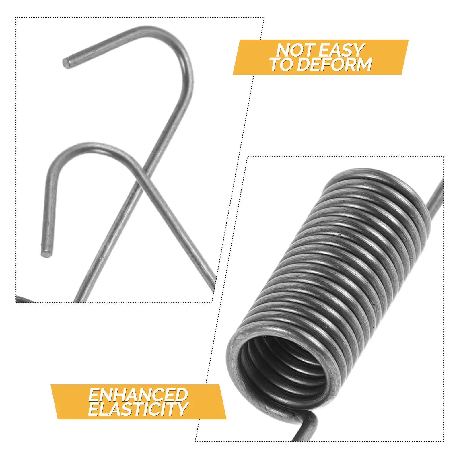 20Pcs Sofa Repair Parts Recliner Extension Springs Upholstery Tension Replacement Heavy Duty Springs for Manual Recliner Couch