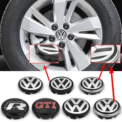 4pcs 56mm 65mm Car Wheel Center Caps Hubcap Cover for VW Volkswagen Jetta MK5 Golf Passat styling 3B7601171