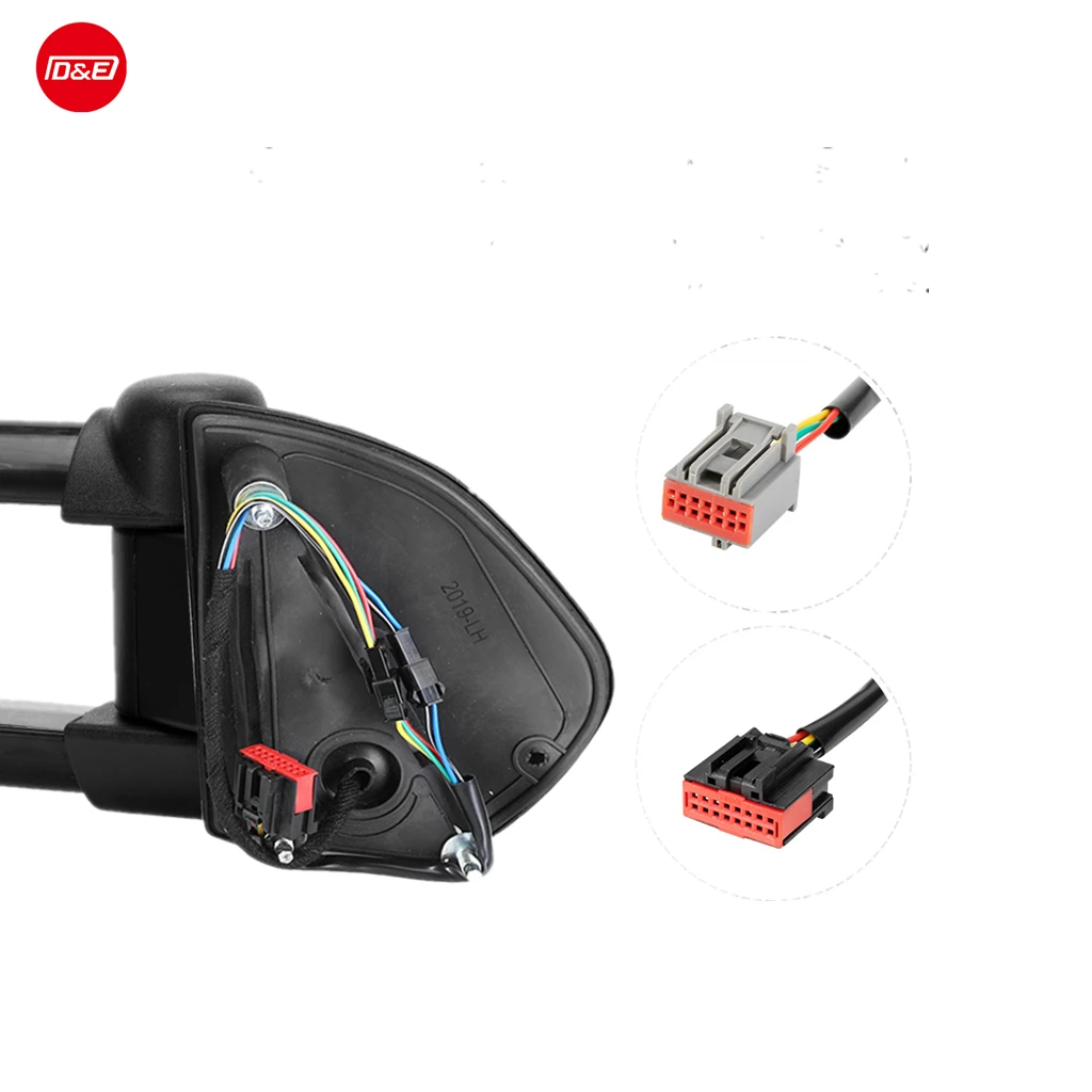 زوج من مرايا السحب القابلة للتمديد للاستخدام الاحترافي لـ Discovery 4 2009-2016 #4