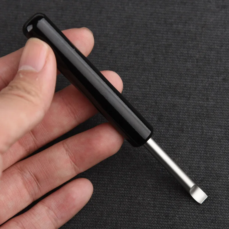 Professional Watch Repair Tool Watch Case Opener Knife Back Cover Pry Remover for Battery Replacement Watch Accessories Black