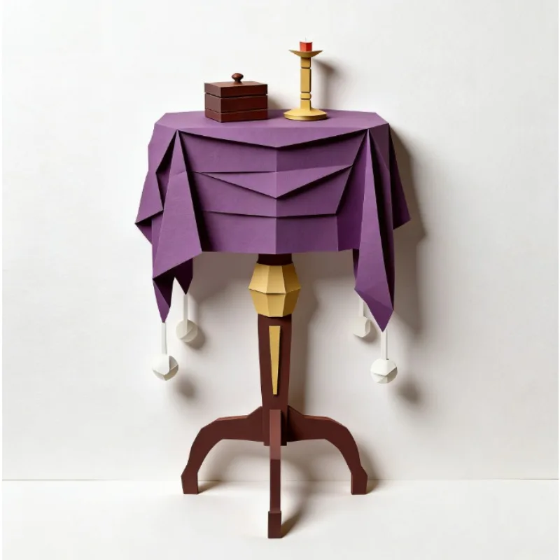 

Floating Table Super Deluxe Magic Trick Anti Gravity Levitation Table with Box & Candlestick, Professional Stage Illusion Props