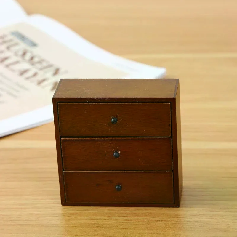 Combinaison Miniature pour maison de poupée 1:12, vitrine, meubles, modèle de décoration, jouet, accessoires pour maison de poupée