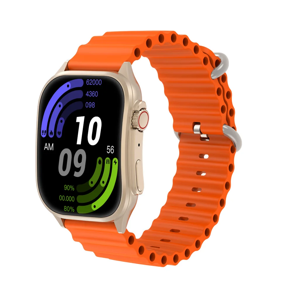

H7 Ultra Smart Watch Bluetooth Call Curved Screen Heart Rate Step Sleep Monitor Fitness Tracker Frame Mural