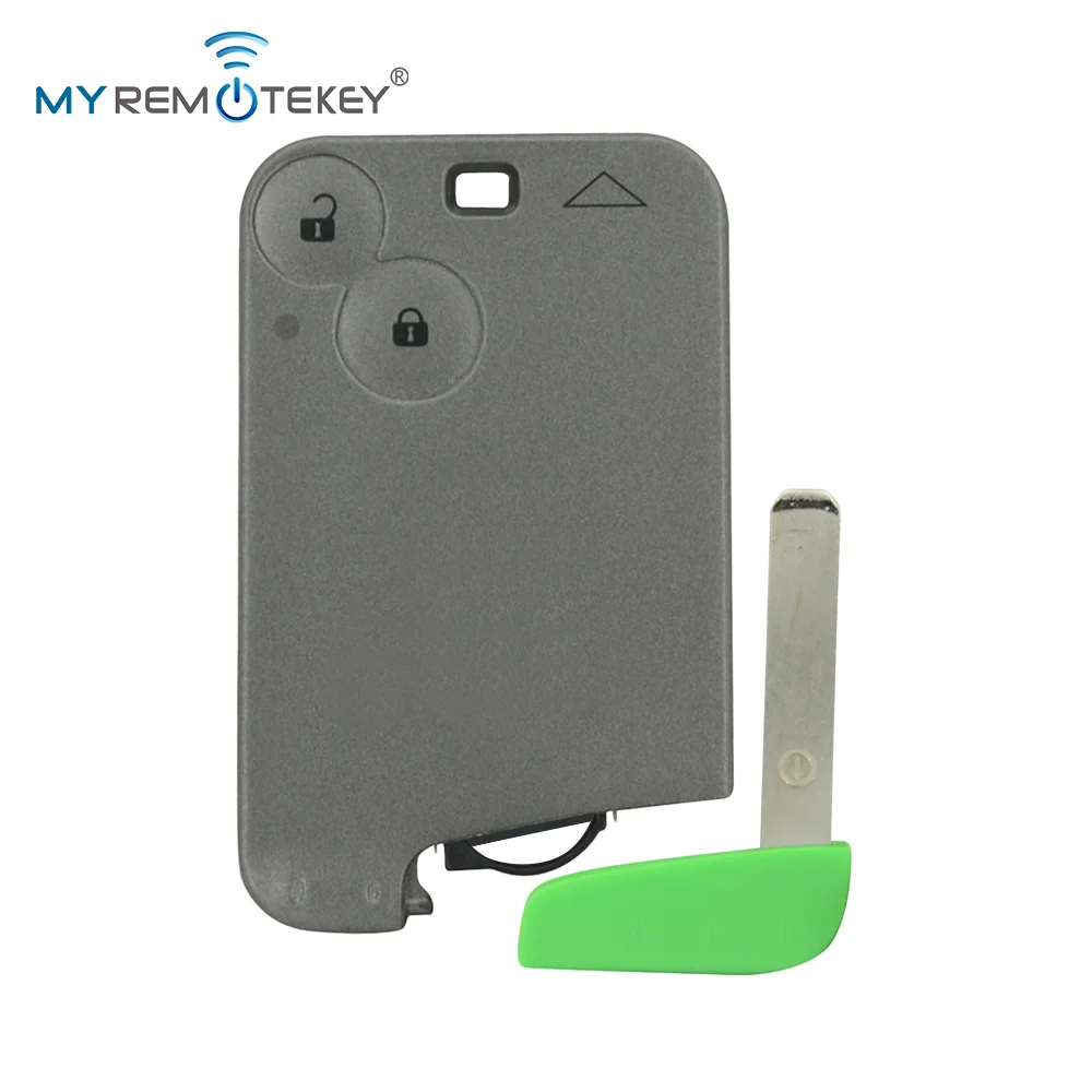 MYREMOTEKEY Smart Remote Car Key Card 433 Mhz For Renault Laguna 2 Button 2001 2002 2003 2004 2005 2006 ID46 - PCF7947