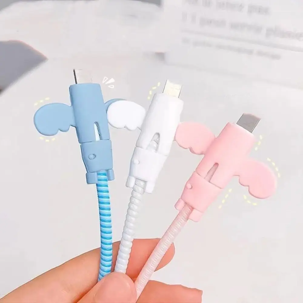 Cute Silicone Cable Protection Charging Protective Cable Saver Data Line Protector USB Charging Cable Cover Charging Cord