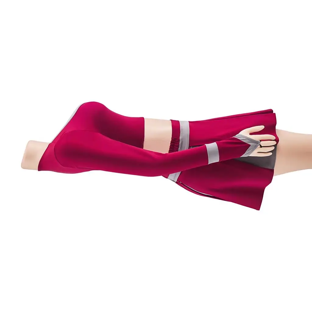 

Jennifer Check Cosplay Cheerleading Suit Sexy Women Crop Top Pleated Skirts Uniform Suit High School Competition Sportswear