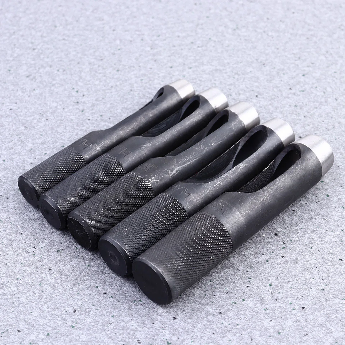 

5pcs 11-15Mm Punch Tool Round Hollow Punch For Belt Hole Cutter Diy Craft Leatherworking Set Handicraft Sewing Tools