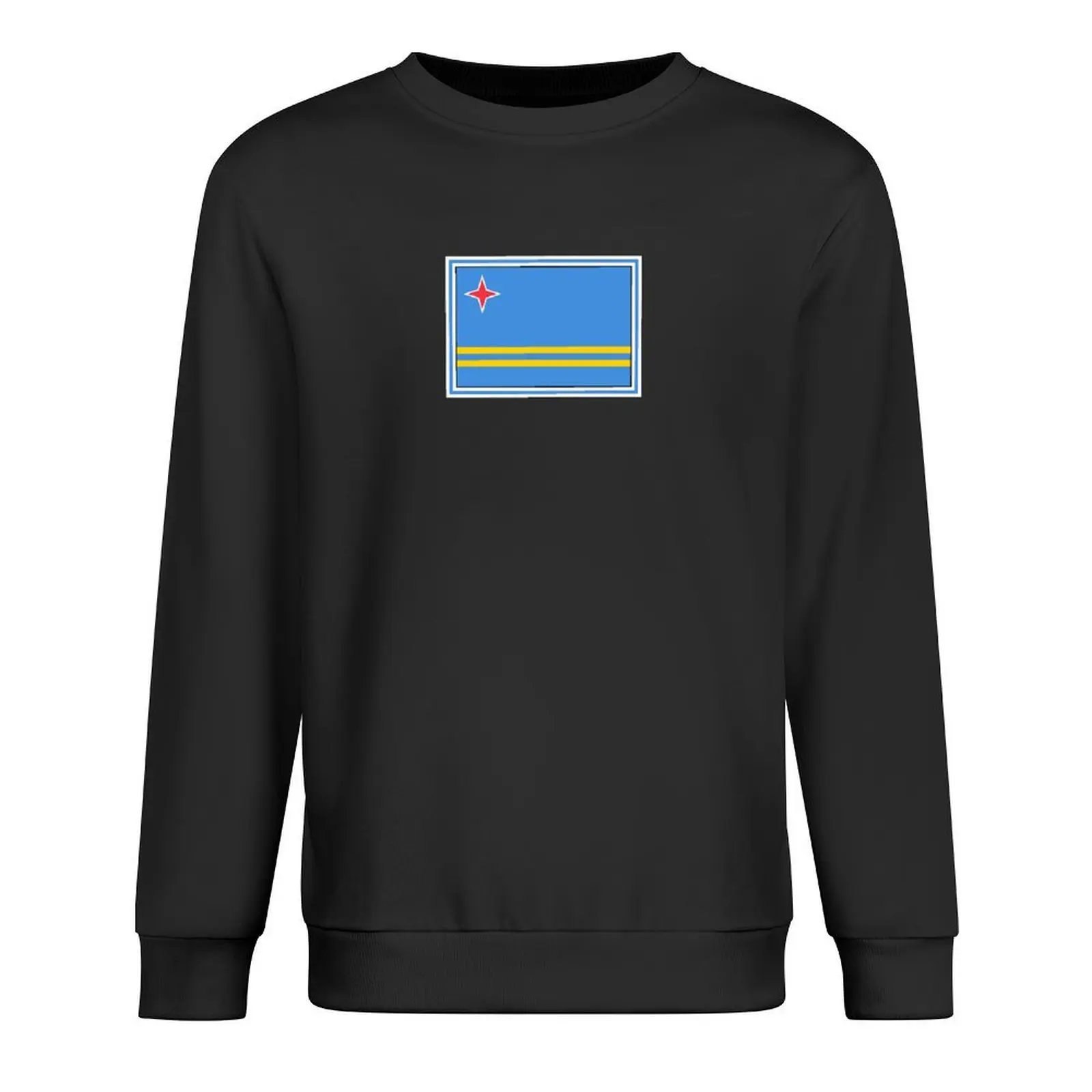 

Aruba Flag Gifts, Stickers & Products Pullover men's sweat-shirt men's clothes anime clothing fashion men oversize sweatshirts