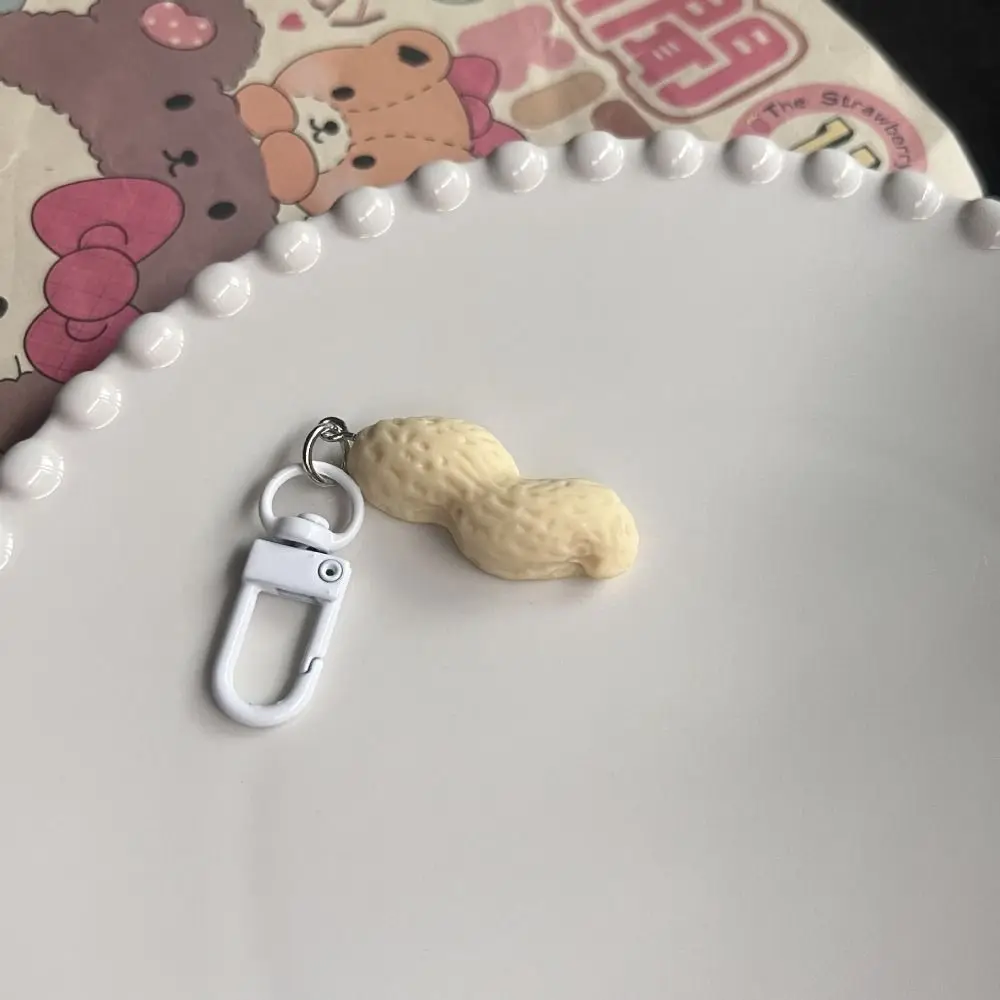 Steamed Stuffed Bun Cute Food Key Chain Eggs Corn Chinese Breakfast Pendant Acrylic Backpack Charms Simulation Food Key Ring